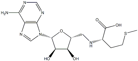 (S,S)-ADENOSYL-L-METHIONINE 结构式