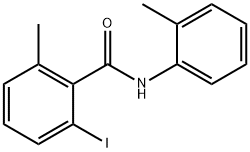 2-iodanyl-6-Methyl-N-(2-Methylphenyl)benzaMide 结构式