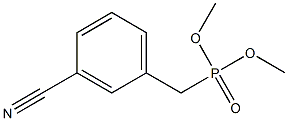 diMethyl 3-cyanobenzylphosphonate 结构式