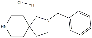 2-苄基-2,8-二氮杂螺环[4.5]癸烷盐酸盐 结构式