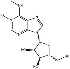 N6-Methyladenosine N1-oxide 结构式
