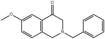 2-苄基-6-甲氧基-2,3-二氢异喹啉-4(1H)-酮 结构式