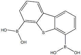 二苯并噻吩-4,6-二硼酸 结构式