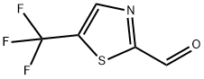 5-(trifluoromethyl)thiazole-2-carbaldehyde 结构式