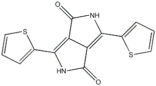 3,6-二(噻吩-2-基)吡咯[3,4-C]吡咯-1,4(2H,5H)-二酮 结构式