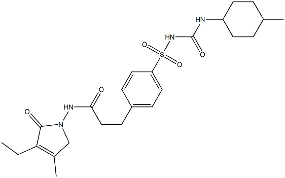 格列美脲杂质H 结构式