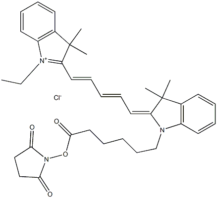 CY5 活性酯 结构式