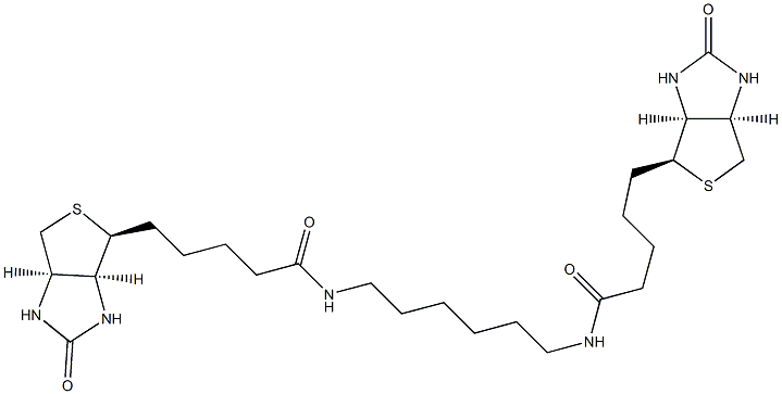 N,N`-二生物素酰基己二胺 结构式