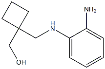 (1-(((2-aMinophenyl)aMino)Methyl)cyclobutyl)Methanol 结构式