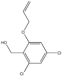 (2-(ALLYLOXY)-4,6-DICHLOROPHENYL)METHANOL 结构式