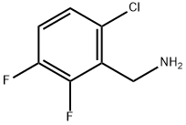 6-氯-2,3-二氟苄胺 结构式