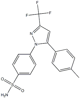 塞来昔布杂质2 结构式