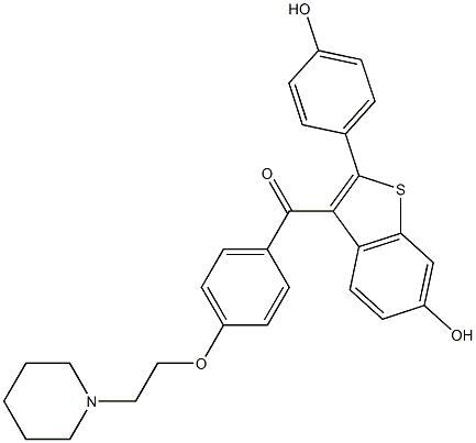 雷洛昔芬杂质A 结构式
