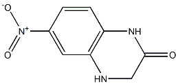 6-硝基-3,4-二氢-2(1H)-喹喔啉酮 结构式