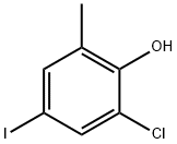 2-chloro-4-iodo-6-Methylphenol 结构式