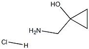 1-(aMinoMethyl)cyclopropanol hydrochloride 结构式