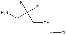 3-AMINO-2,2-DIFLUOROPROPAN-1-OLHCl 结构式