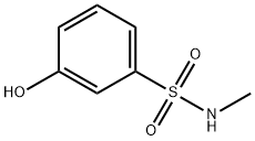 3-羟基-N-甲基苯磺酰胺 结构式