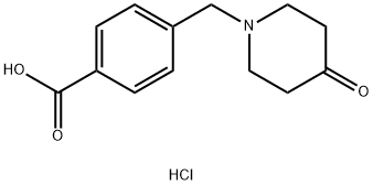 4-((4-oxopiperidin-1-yl)Methyl)benzoic acidhydrochloride