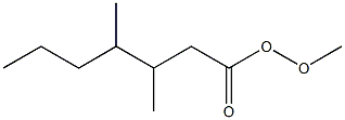 1-Methoxy-3,4-diMethylheptanoic Acid 结构式