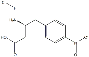 4-Nitro-L-b-hoMophenylalanine hydrochloride 结构式