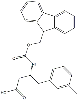 FMoc-3-Methyl-L-b-hoMophenylalanine 结构式