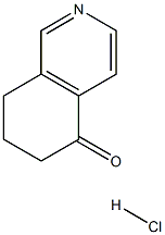 7,8-Dihydro-6H-isoquinolin-5-one HCL 结构式