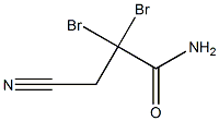 2,2-二溴-3-氰基丙酰胺 结构式