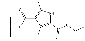 3,5-二甲基吡咯-2-羧酸乙酯-4-羧酸叔丁酯