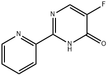 4-羟基-5-氟-2-吡啶-2-基嘧啶 结构式