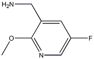 C-(5-Fluoro-2-Methoxy-pyridin-3-yl)-MethylaMine 结构式