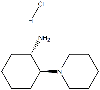 (1S,2S)-trans-2-(1-Piperidinyl)
cyclohexylaMine hydrochloride 结构式