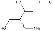 (R)-3-aMino-2-(hydroxyMethyl)propanoic acid-HCl 结构式