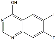 7-Fluoro-6-iodo-quinazolin-4-ol 结构式