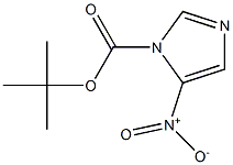 tert-butyl 5-nitro-1H-iMidazole-1-carboxylate 结构式