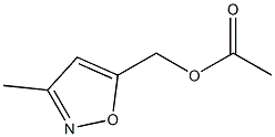 (3-Methylisoxazol-5-yl)Methyl acetate 结构式
