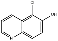 5-氯喹啉-6-醇 结构式