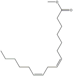 7顺,10顺十六碳二烯酸甲酯 结构式