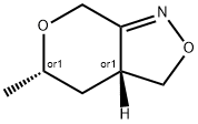 REL-(3AR,5S)-3,3A,4,5-四氢-5-甲基-7H-吡喃并[3,4-C]异恶唑 结构式