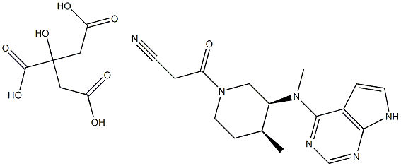 托法替尼 杂质 A SALT 结构式