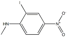 2-碘-N-甲基-4-硝基苯胺 结构式