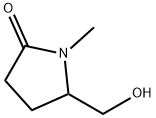 5-(羟甲基)-1-甲基吡咯烷-2-酮 结构式