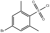 4-溴-2,6-二甲基苯-1-磺酰氯化 结构式