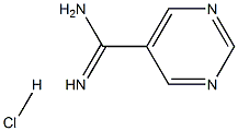 5-嘧啶甲脒盐酸盐 结构式