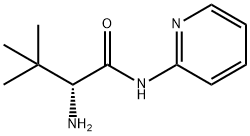 [(2R)-2-氨基-3,3-二甲基-N-2-吡啶基丁酰胺] 结构式