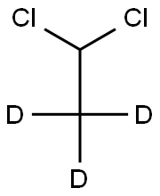 1,1-二氯乙烷 (2,2,2-D3) 结构式