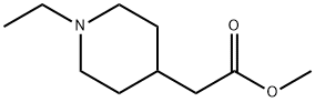 Methyl (1-ethylpiperidin-4-yl)acetate 结构式
