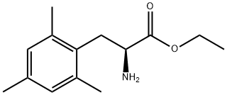 L-2,4,6-三甲基苯丙氨酸乙酯 结构式