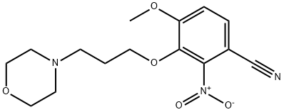 4-methoxy-3-(3-morpholinopropoxy)-2-nitrobenzonitrile