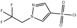 1-(2,2,2-三氟乙基)-1H-吡唑-4-磺酰氯 结构式